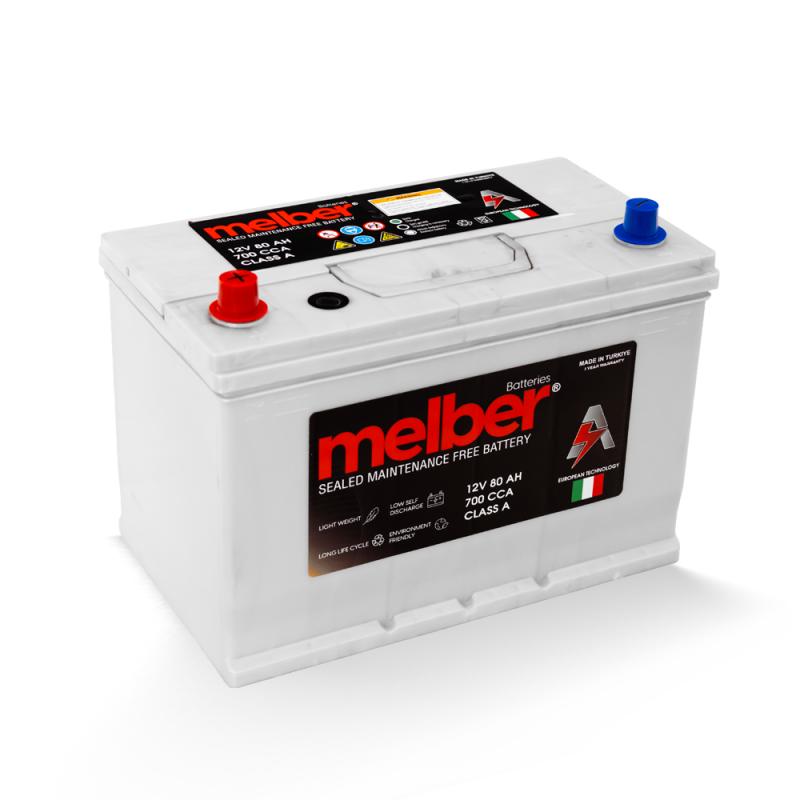 بطارية ملبر عدله صباع تخين تركي N/80R 12(V) 80(AH) 700(CCA)