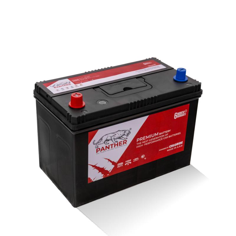 بطارية بانثر عدله صباع تخين مصري N/90R 12(V) 90(AH) 720(CCA)