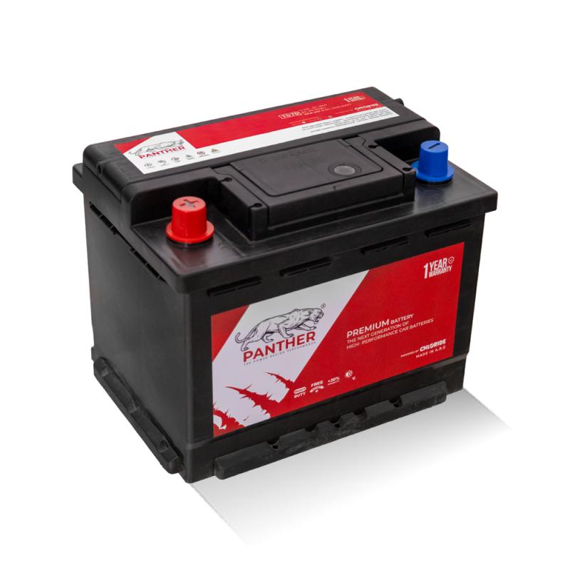 بطارية بانثر عدله صباع تخين مصري TD/70R 12(V) 62(AH) 510(CCA)