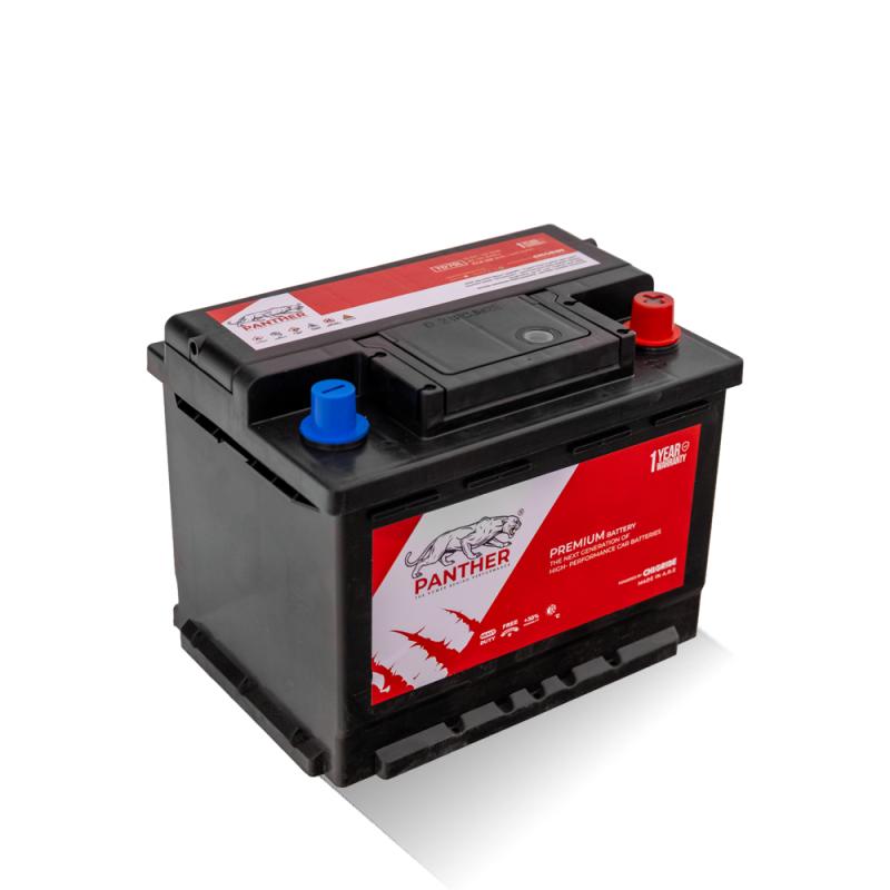 بطارية بانثر معكوسه صباع تخين مصري TD/70L 12(V) 62(AH) 510(CCA)